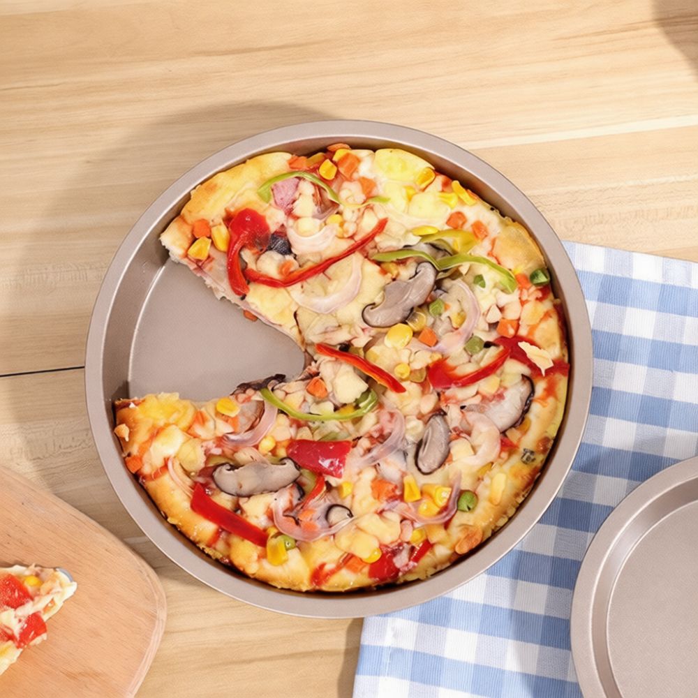 Kitchen Baking Equipment - Kitchen Bakeware Tool Round Pizza Pan