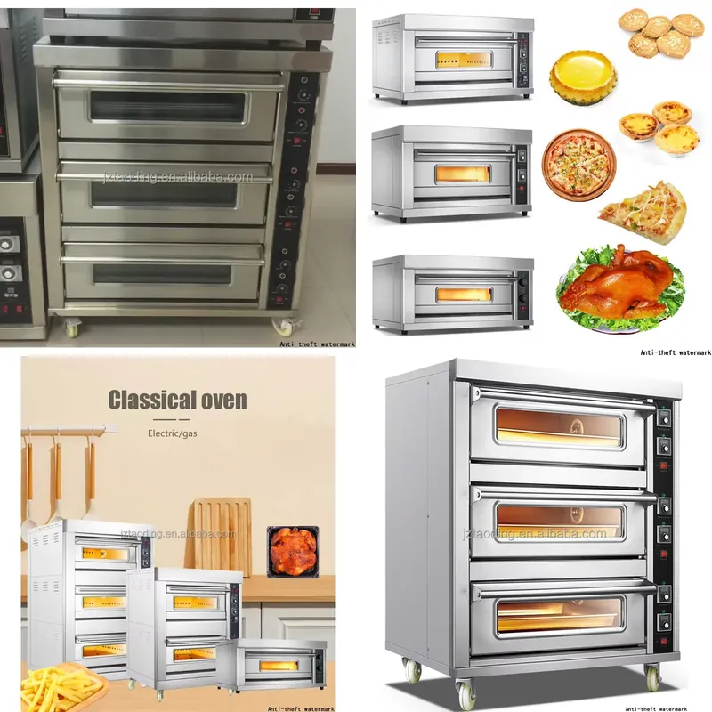 Kitchen Baking Equipment - 2026for 3 Deck 6 Trays Commercial