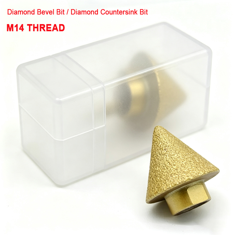 Rolling Pin Marble - M14 Diamond Chamfer Router Bits Dia