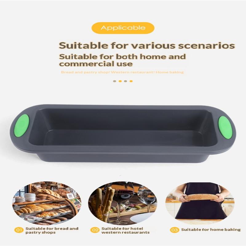 1pc Silicone Rectangular Bakin - Kitchen Essentials Baking Tray recension och pris