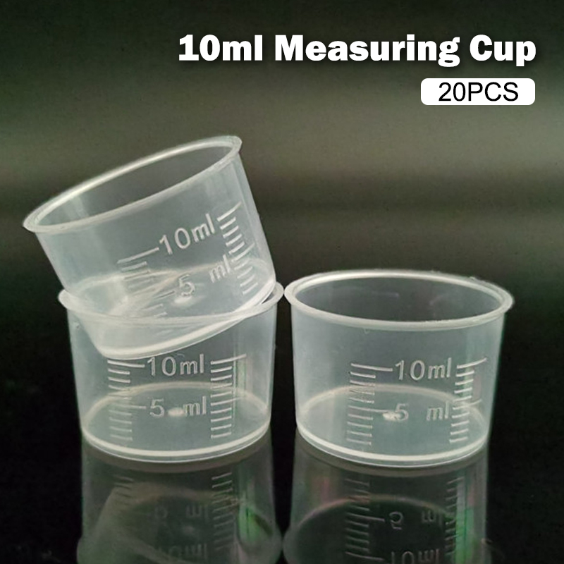 20 Pack 10ml Graduated Measuri - Kitchen Baking Essentials recension och pris