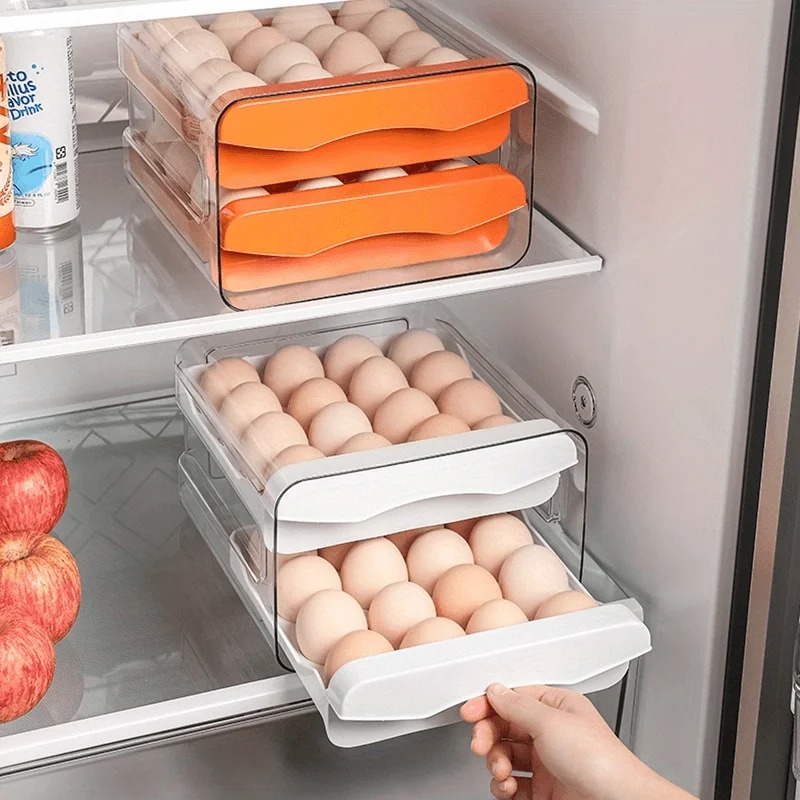 1pc Kitchen Egg Storage Box Re - Kitchen Baking Tins recension och pris
