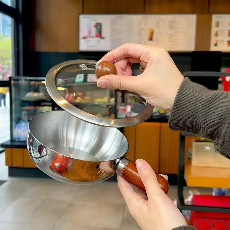 Stainless Steel Saucepan Milk  - Kitchen Baking Bowls recension och pris