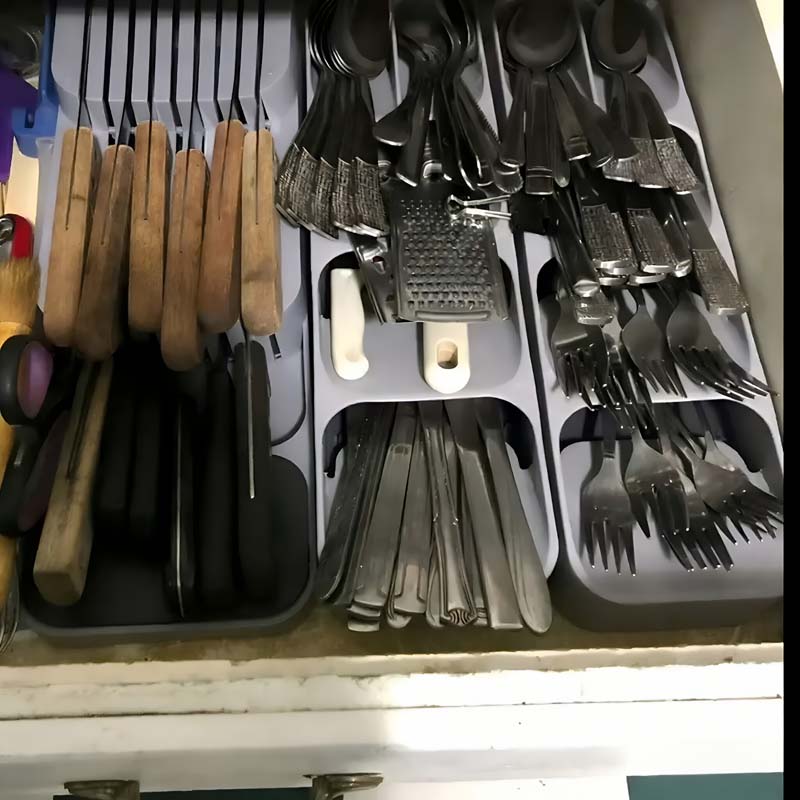 Practical Drawer Knife Storage - Kitchen Baking Tins recension och pris