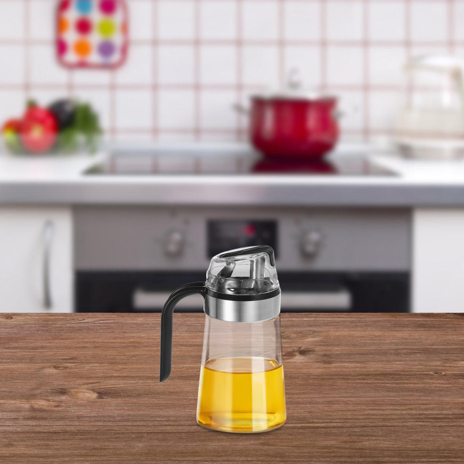 Oil Dispenser Stainless Steel  - Kitchen Baking Essentials recension och pris