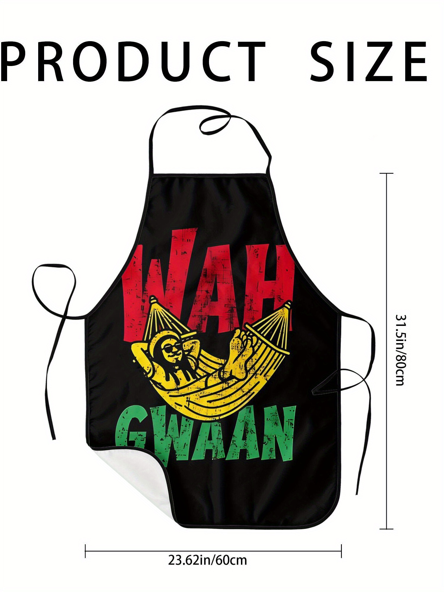 Wah Gwaan Sloth Hammock Apron  - Kitchen Design For Baking recension och pris