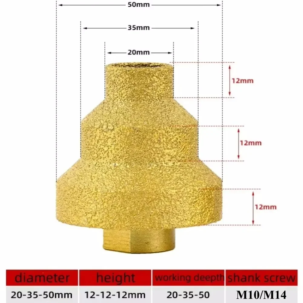 20-50mm Brazing Step Drill Bit - Rolling Pin Marble recension och pris