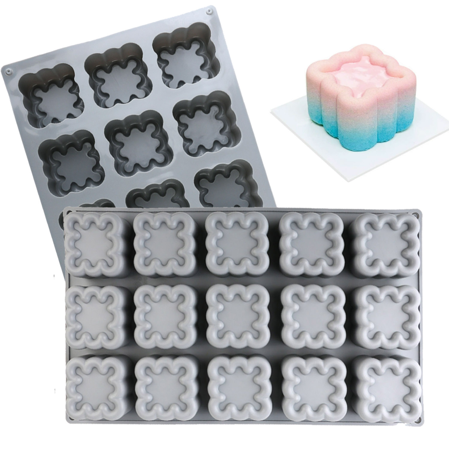 A Pack of Square Wave-Shaped S - Kitchen Baking Must Haves recension och pris