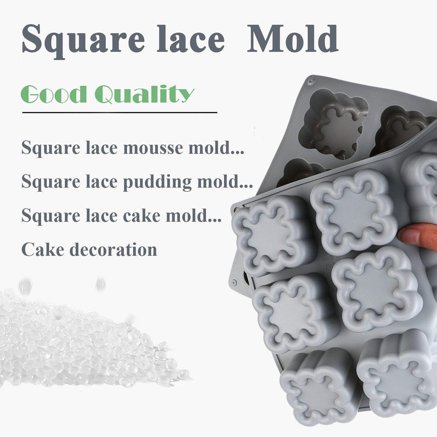 A Pack of Square Wave-Shaped S - Kitchen Baking Must Haves recension och pris
