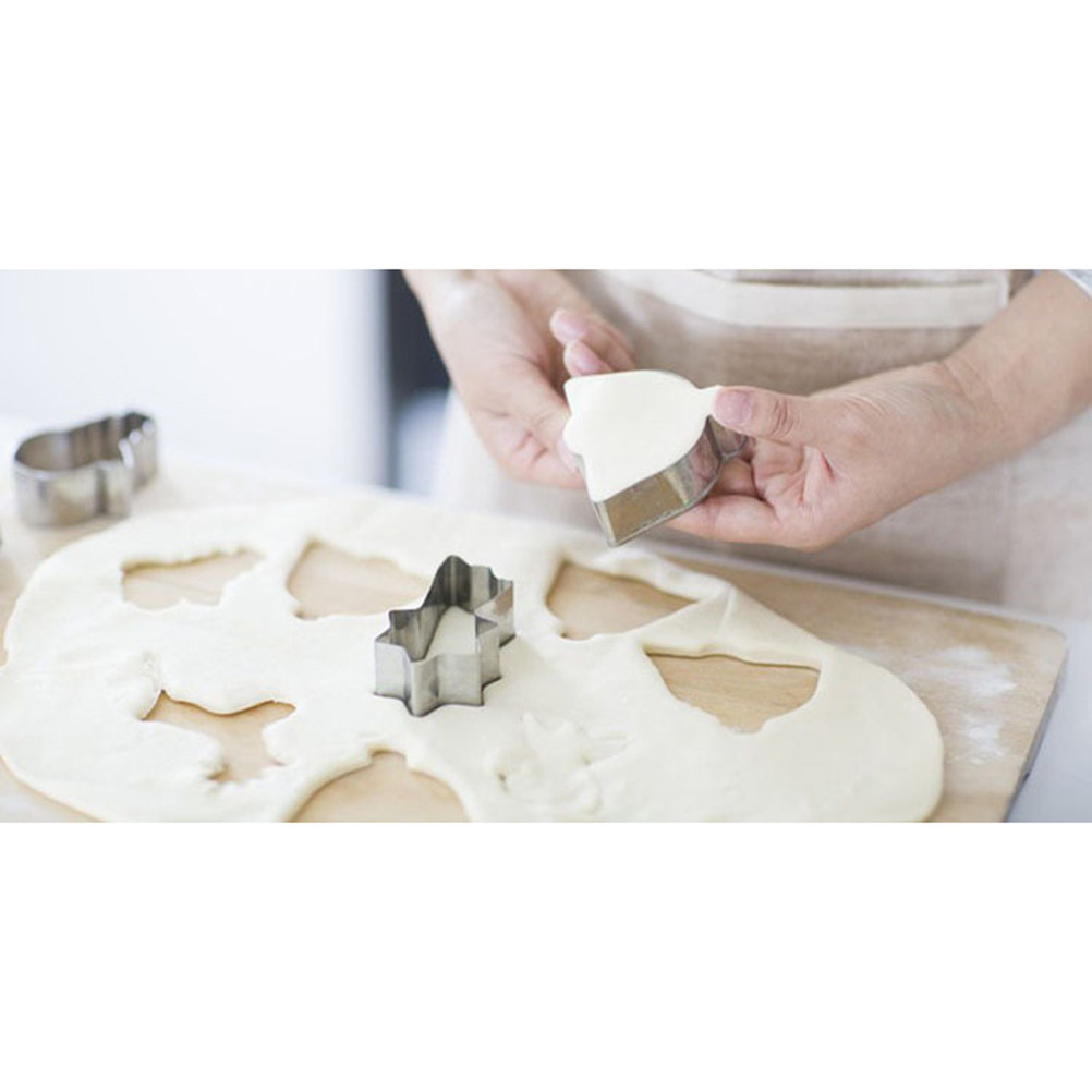 5Pcs Toast Shape Biscuit Mould - Baking Kitchen Diy recension och pris
