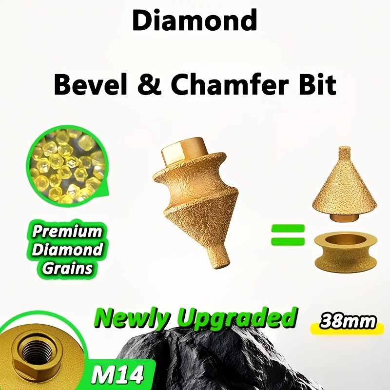 M14 Industrial Thread Diamond  - Rolling Pin Marble recension och pris