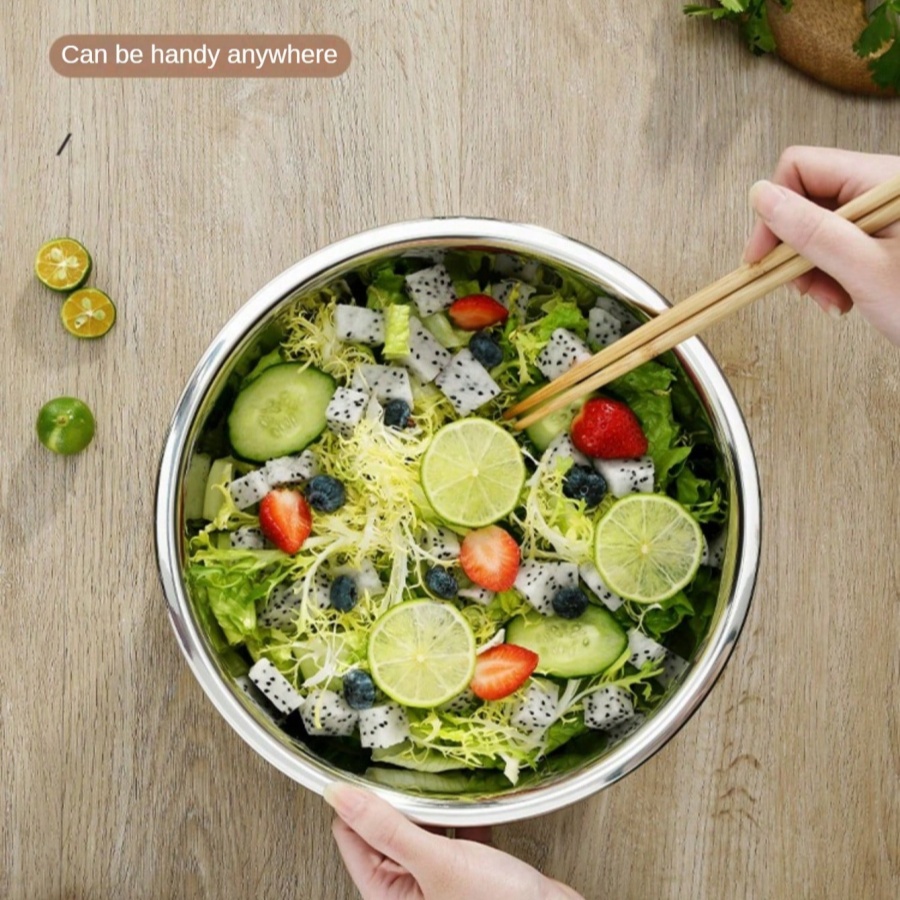 Stainless Steel Round Kitchen  - Kitchen Baking Bowls recension och pris