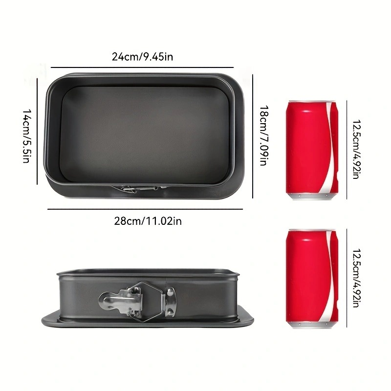1 Non-stick Carbon Steel Cake  - Kitchen Baking Essentials recension och pris