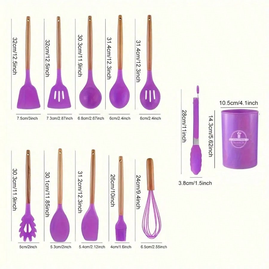 12‑Pack Non‑Stick Silicone Kit - Kitchen Baking Essentials recension och pris
