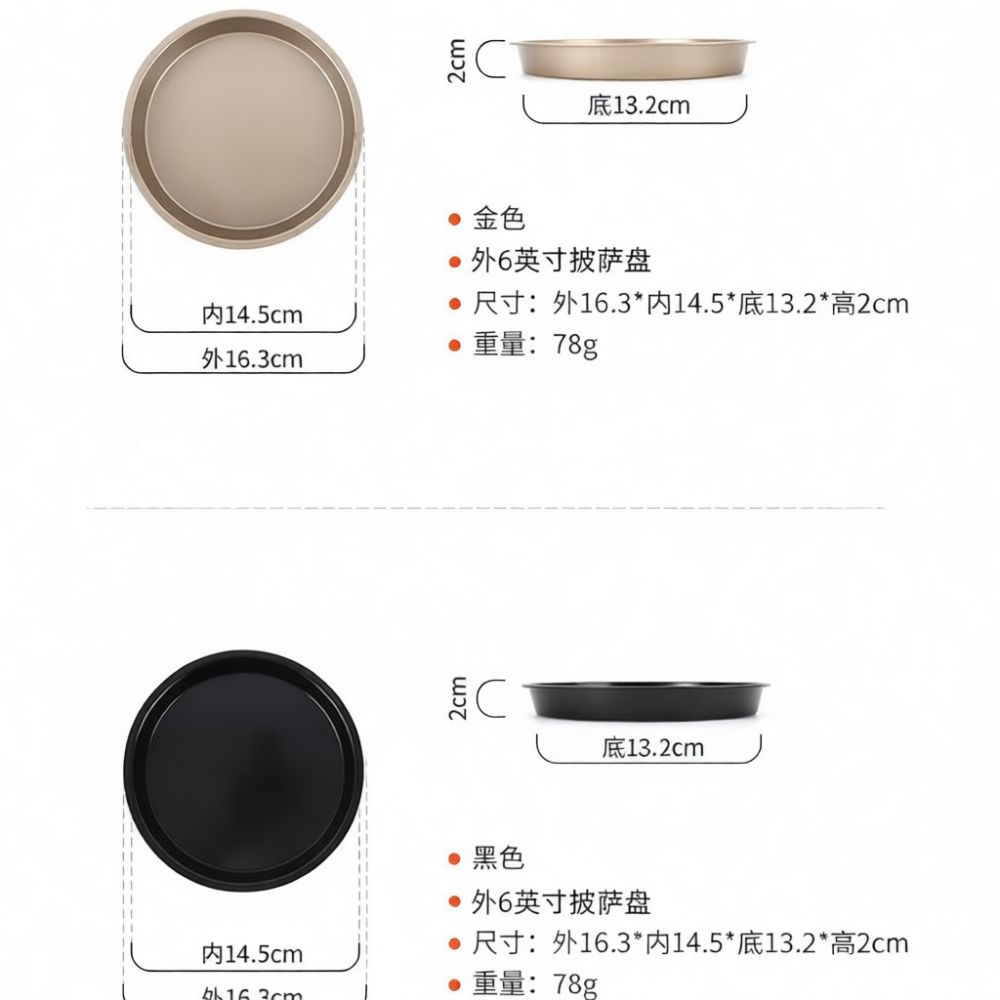 Kitchen Bakeware Tool Round Pi - Kitchen Baking Equipment recension och pris