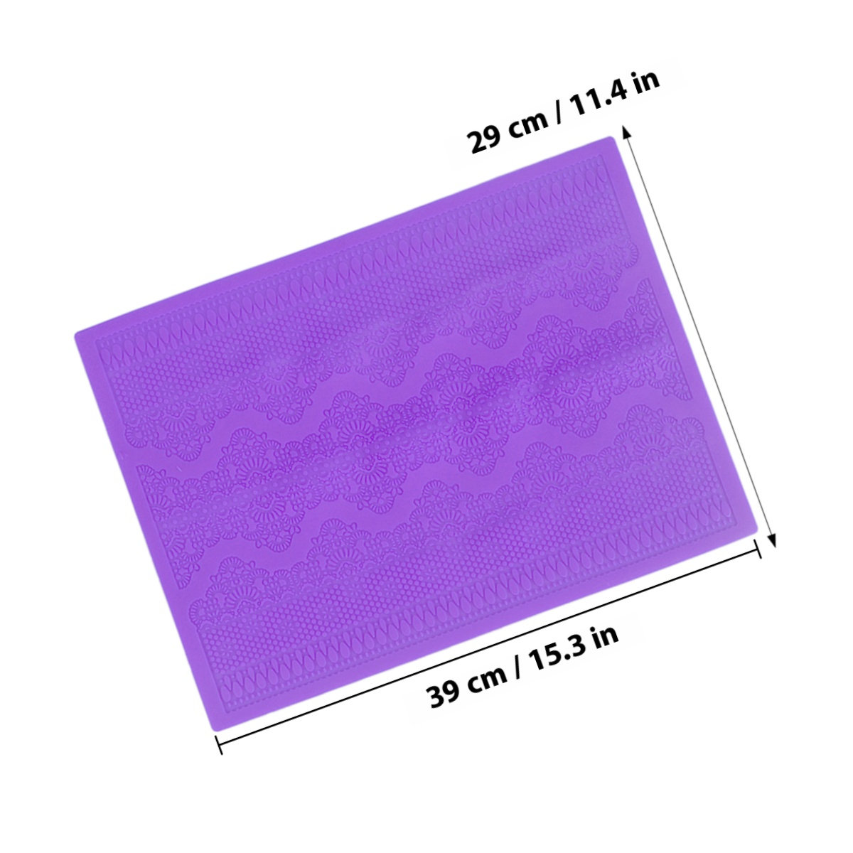 1pcs Silicone Mat Purple Food- - Kitchen And Baking Tools recension och pris