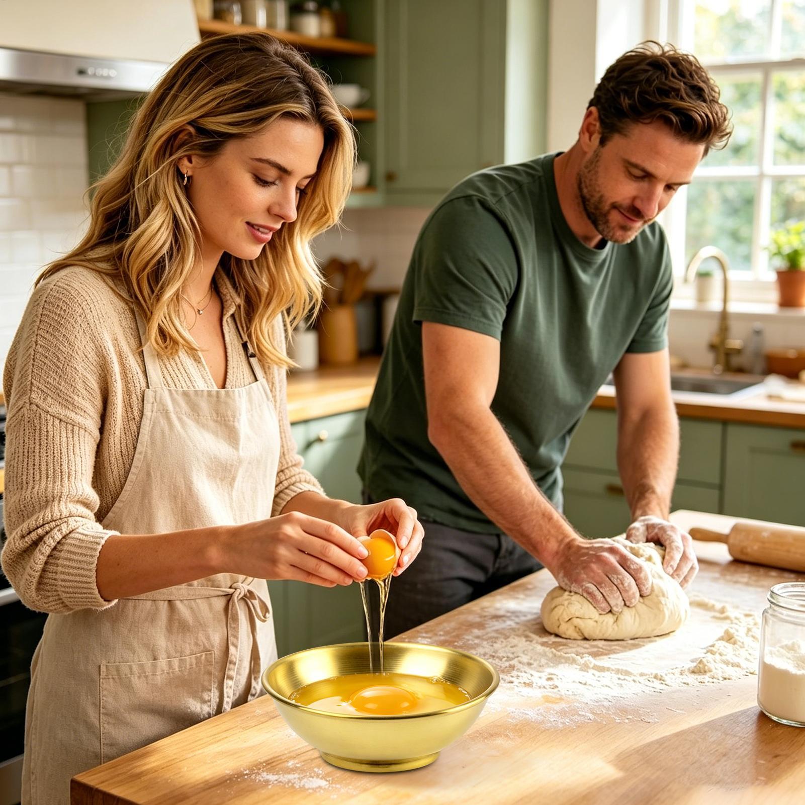 Copper Bowl Large Mixing Salad - Kitchen Baking Bowls recension och pris
