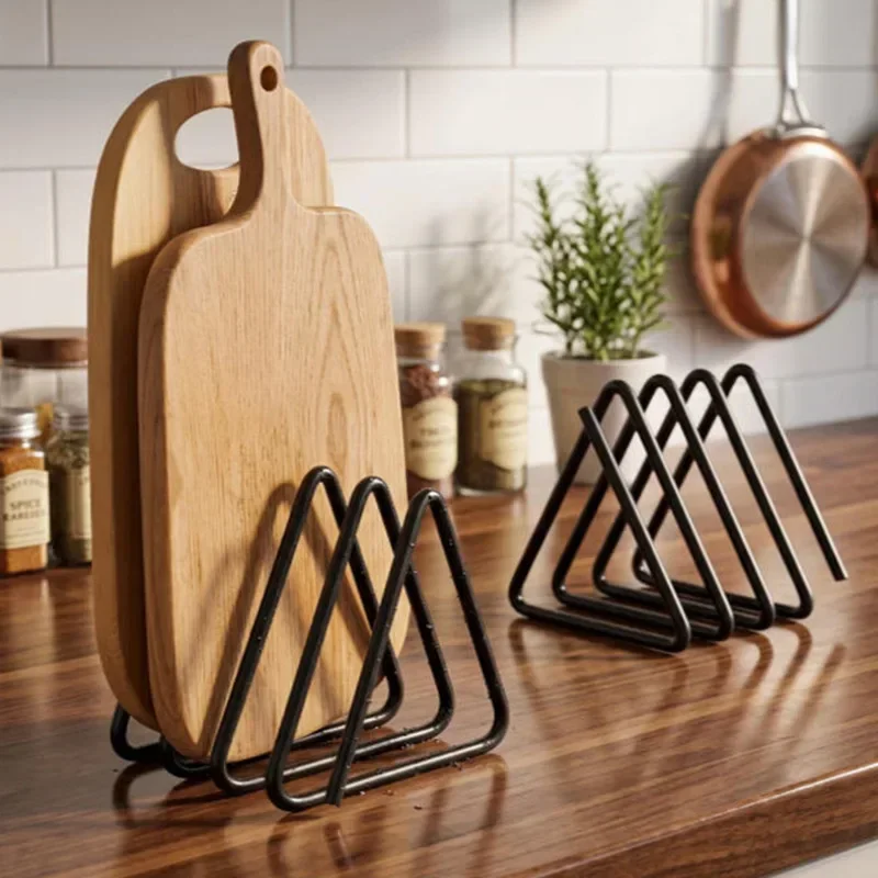Triangular Cutting Board Stora - Kitchen Cabinet Baking Organizer recension och pris