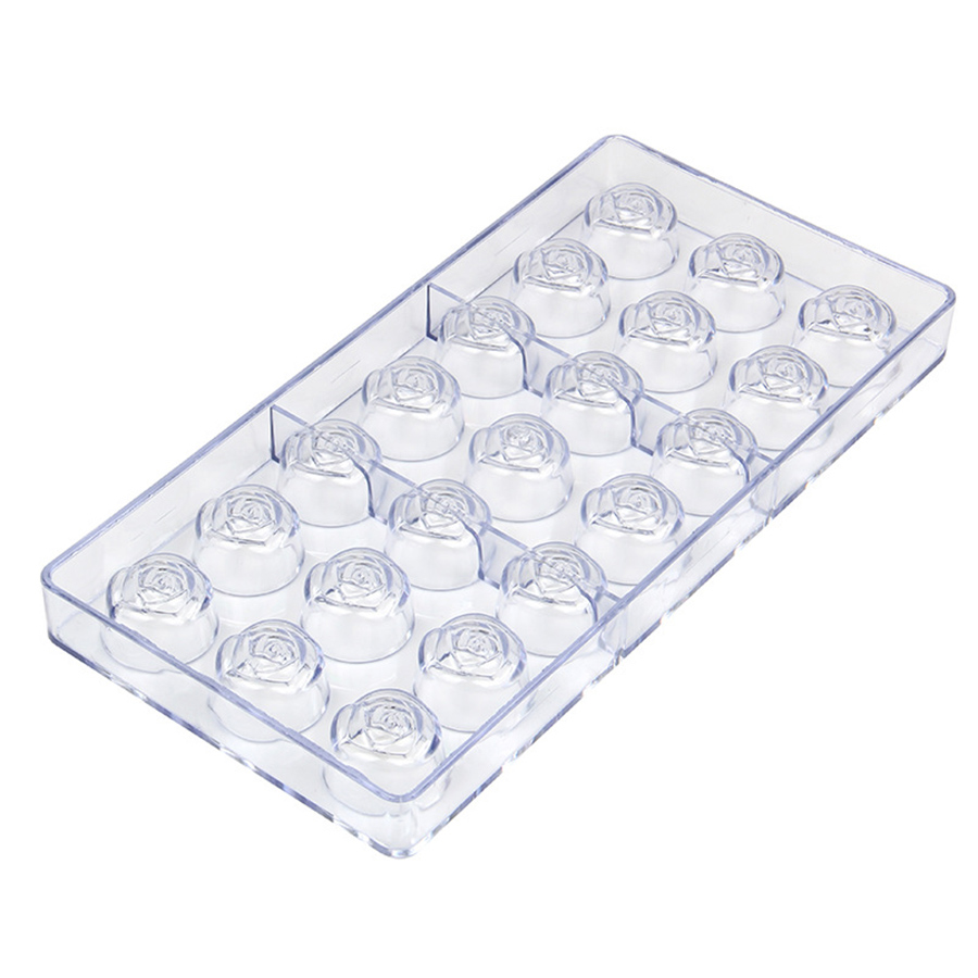21-Hole Rose Style Transparent - Baking Kitchen Diy recension och pris