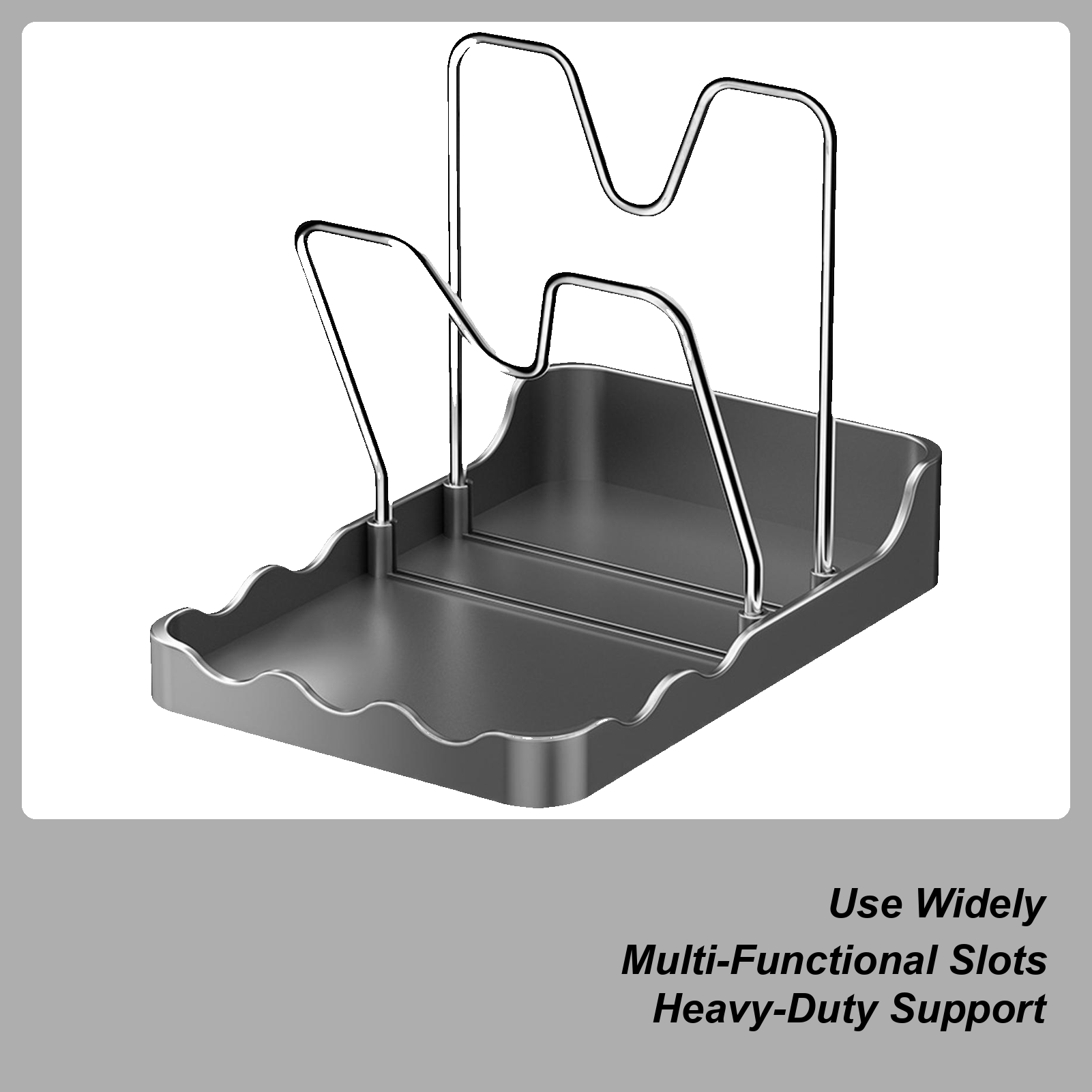 Pot Lid Rack Vertical Spoon Dr - Kitchen Baking Pantry recension och pris