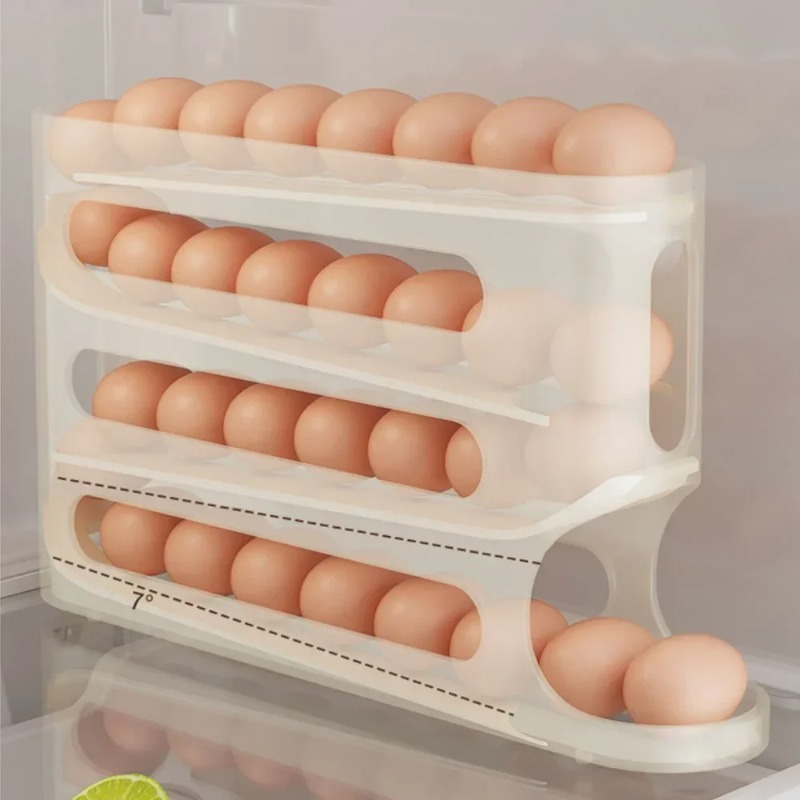 4 Layers Automatic Rolling Egg - Kitchen Baking Tins recension och pris