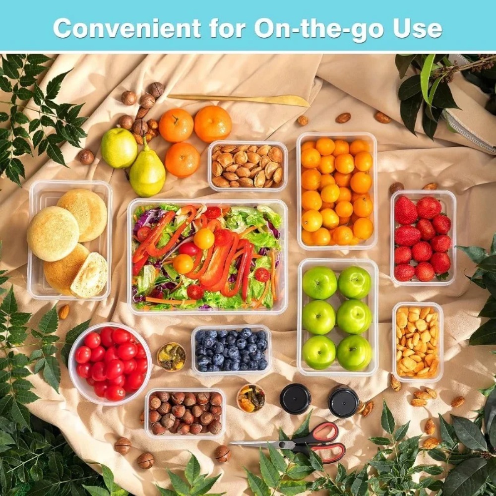8pcs Airtight Food Storage Con - Kitchen Baking Pantry recension och pris
