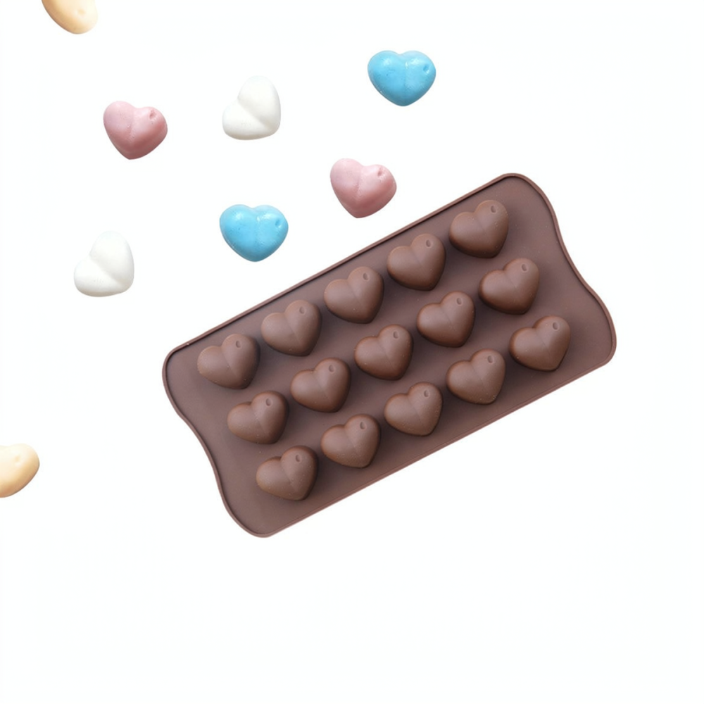 Heart Donut Chocolate Silicone - Kitchen Essentials Baking Tray recension och pris
