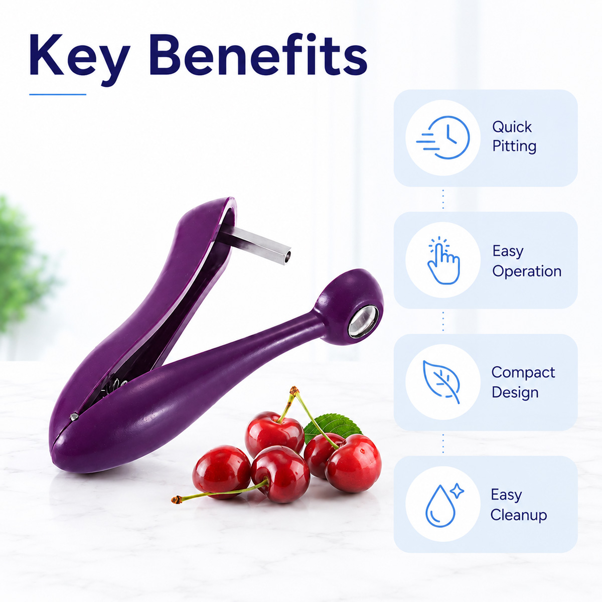 Cherry Kernel Remover Handheld - Kitchen And Baking Tools recension och pris