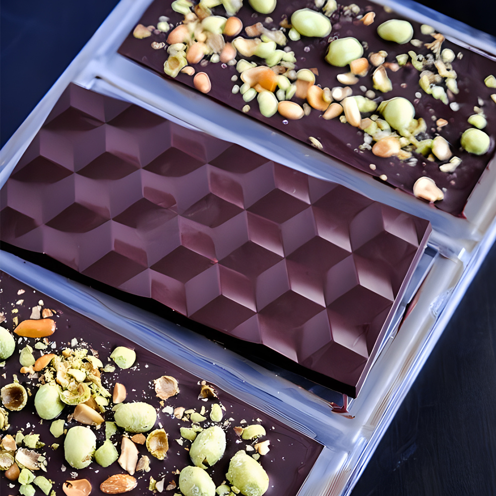 Hard Rhombus Grid Prism Chocol - Baking Kitchen Diy recension och pris