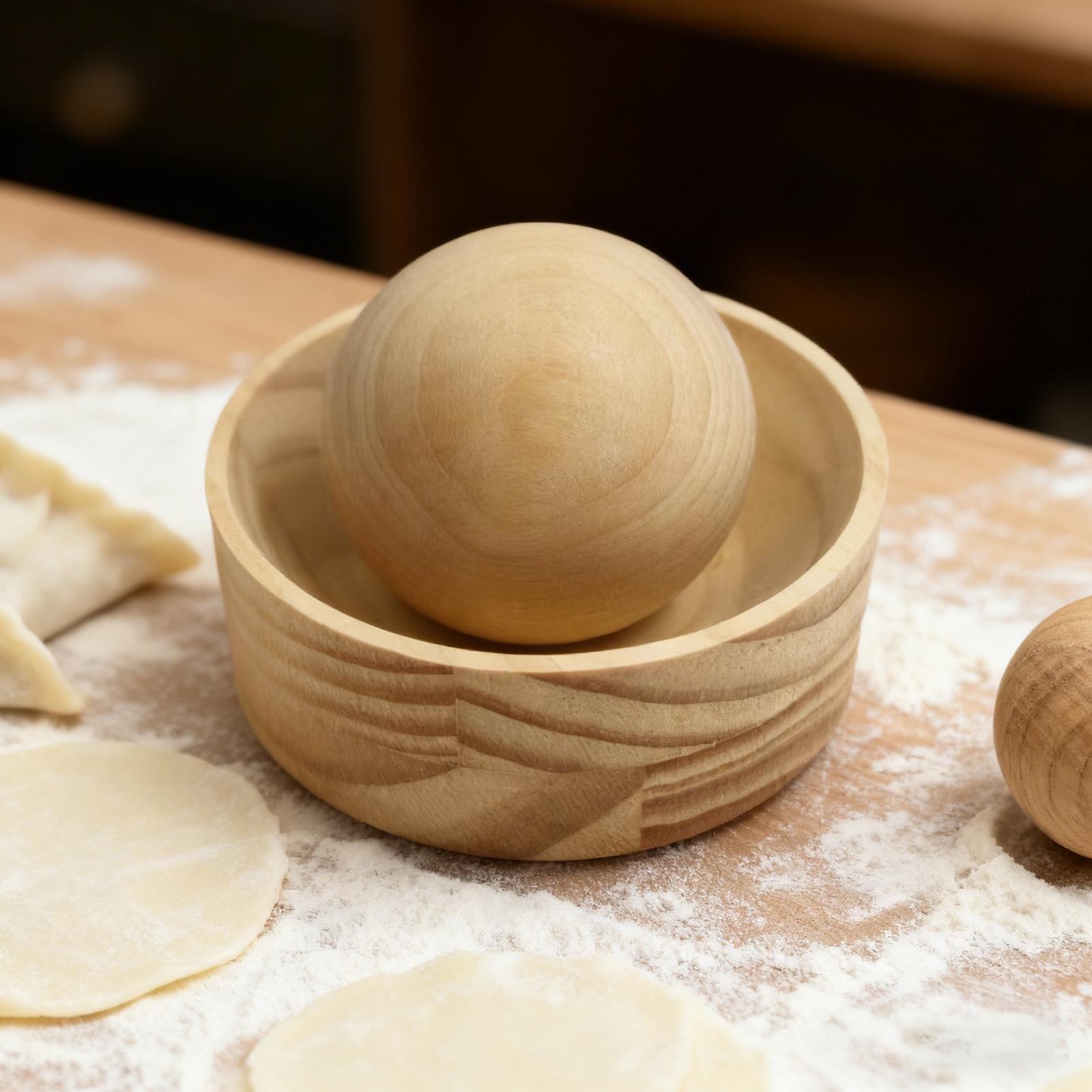 Wood Dumpling Maker Mold And B - Kitchen Job recension och pris