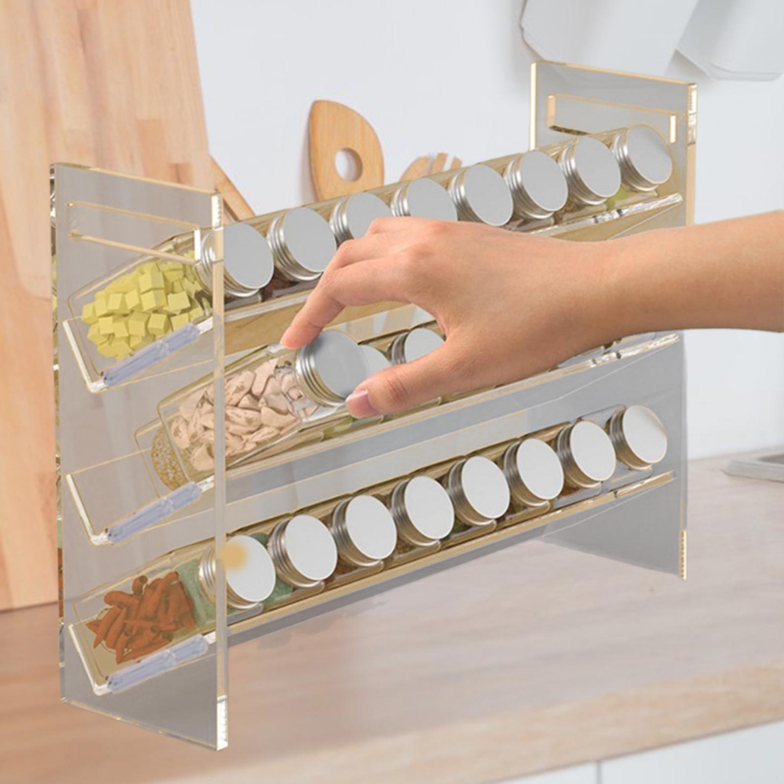 Acrylic Spice Rack Dessert She - Kitchen Baking Pantry recension och pris
