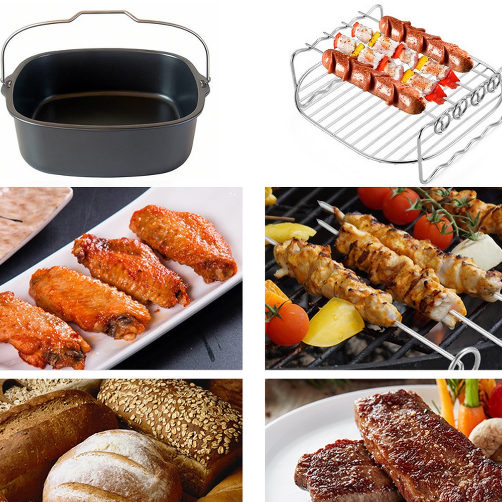 Universal Air Fryer Baking Acc - Kitchen Essentials Baking Tray recension och pris