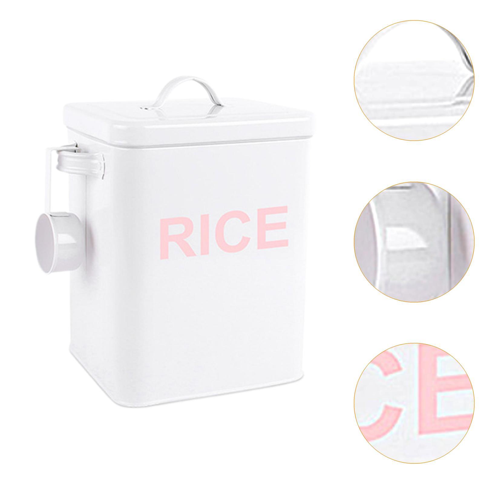 Sealed Metal Rice Storage Box  - Kitchen Baking Pantry recension och pris