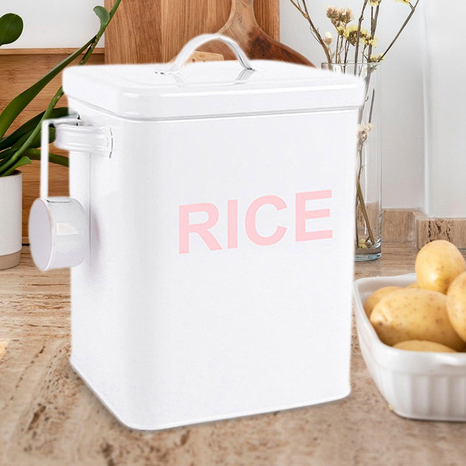 Sealed Metal Rice Storage Box  - Kitchen Baking Pantry recension och pris