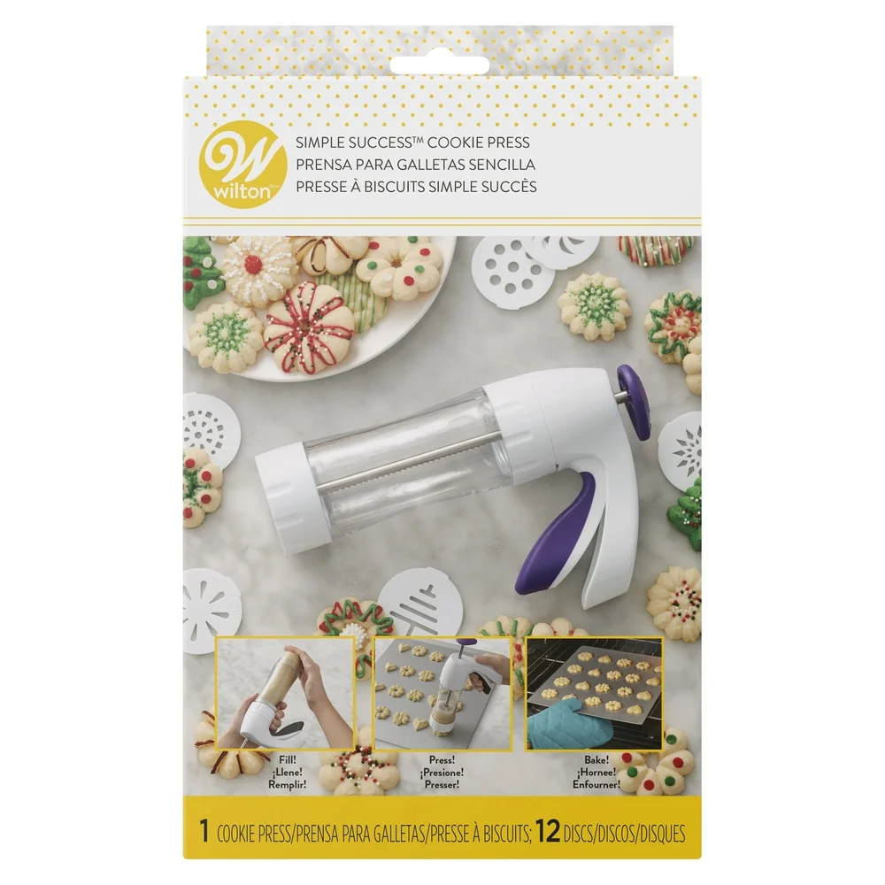 Ergonomic Cookie Press 13-Piec - Kitchen Baking Cookies recension och pris