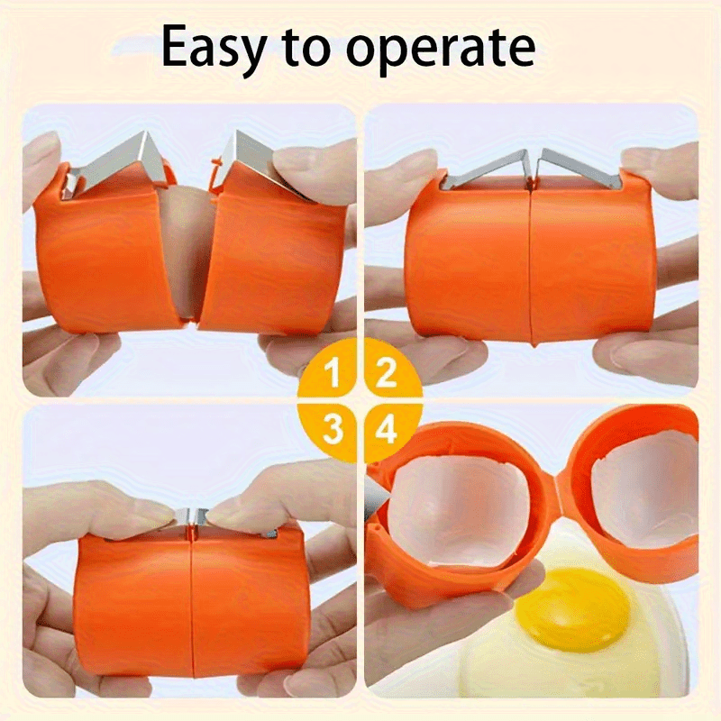 1pc Easy-to-clean Eggshell Sep - Kitchen Baking Must Haves recension och pris