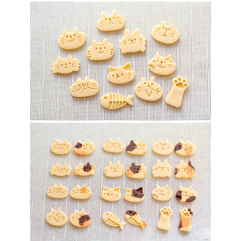 Cute Kitten DIY Stamp Cookie C - Kitchen Baking Cookies recension och pris