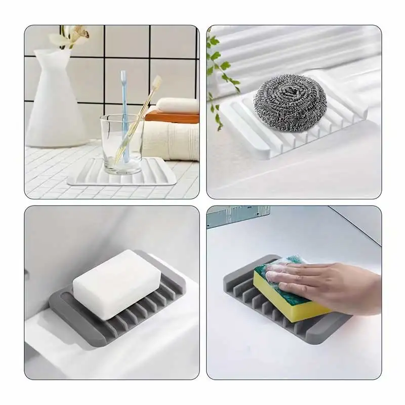 New 1PC Silicone Draining Soap - Kitchen Baking Tins recension och pris