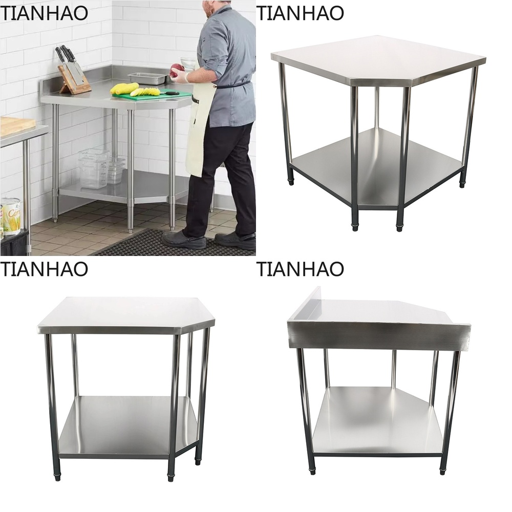 Stainless Steel Commercial Wor - Kitchen Baking Station recension och pris