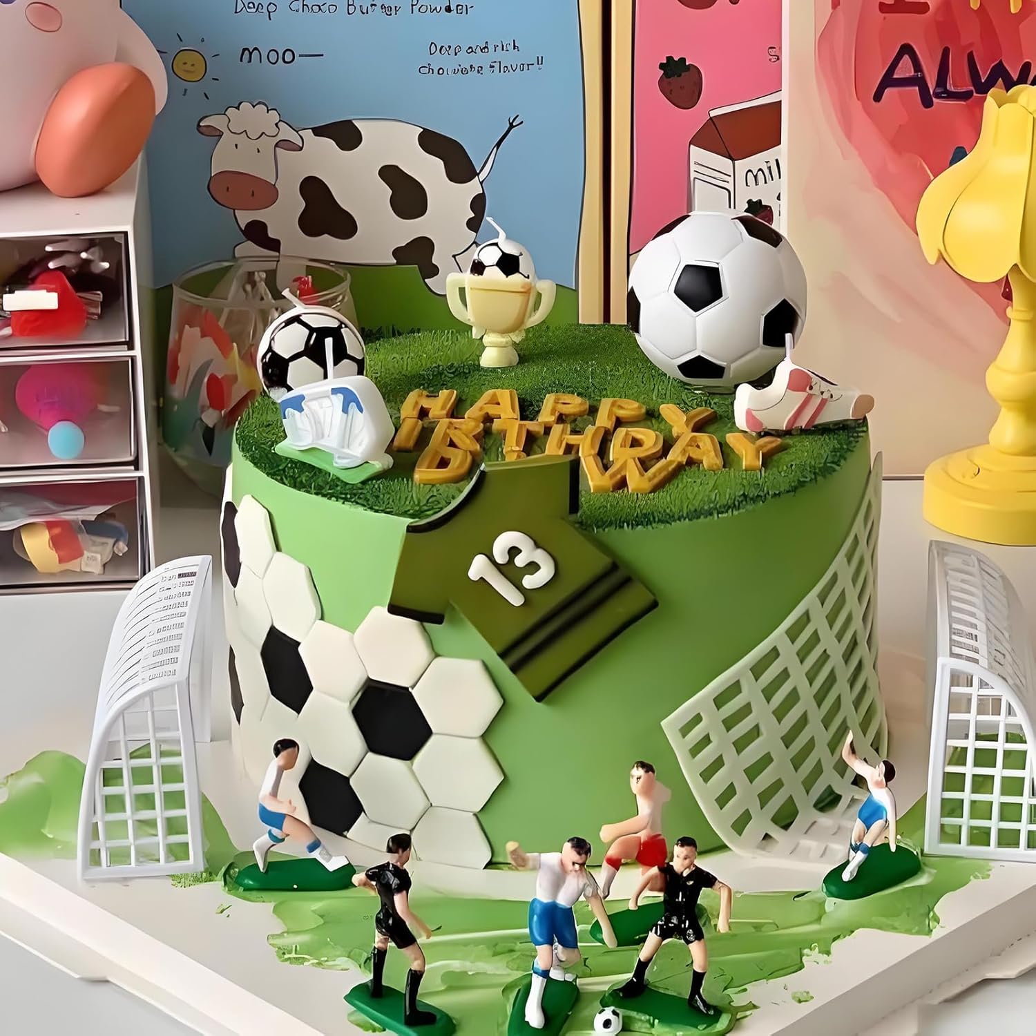 4PCS Football Themed Cookie Cu - Kitchen Baking Cookies recension och pris