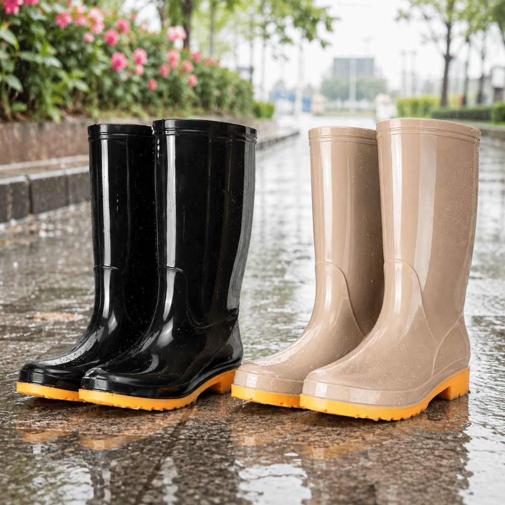 Non-slip Women's Long Rain Boo - Kitchen Job recension och pris