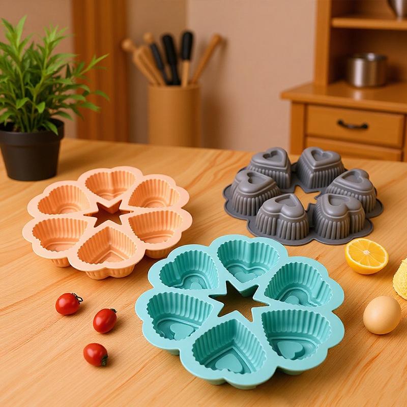 Nonstick Silicone Heart Shaped - Kitchen Essentials Baking Tray recension och pris