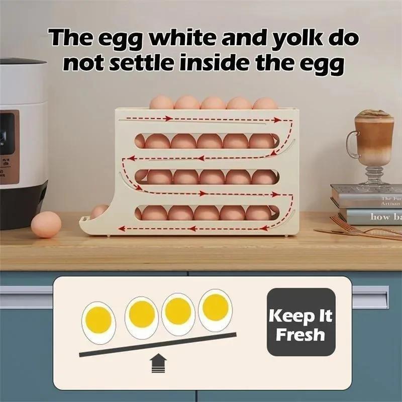Refrigerator Eggs Storage Box  - Kitchen Baking Tins recension och pris
