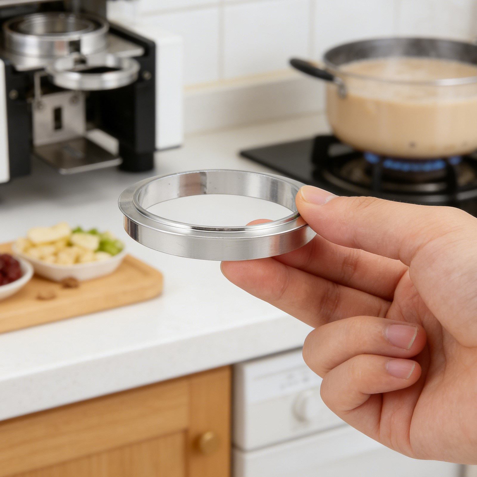 Manual Milk Tea Sealer Ring Al - Kitchen Job recension och pris
